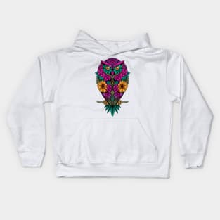 flying flowers Kids Hoodie